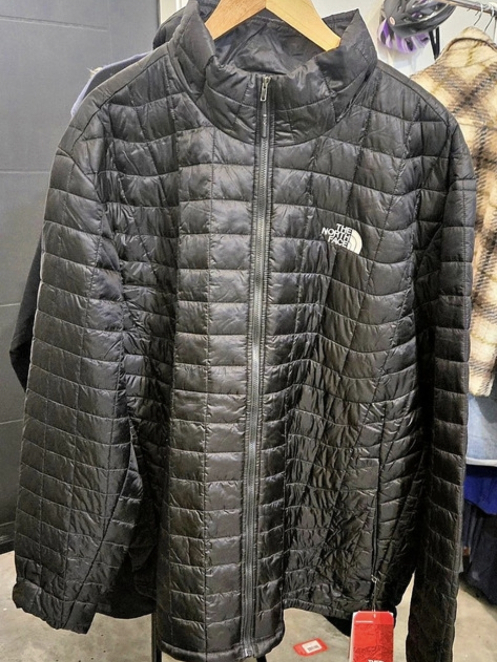 The North Face ThermoBall Eco Trail Trekker JKT Puffer Jacket Black 3XL NWT